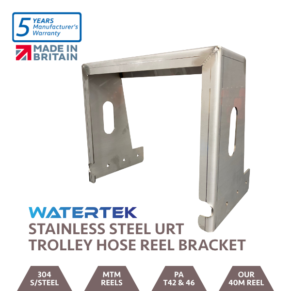 Watertek Upright Trolley Reel Bracket S/Steel